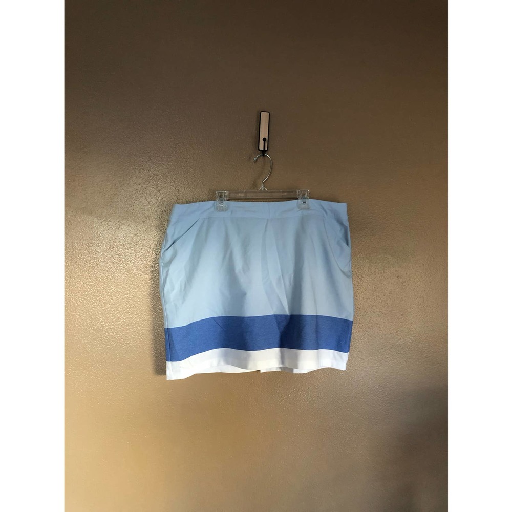 Adidas Blue Colorblock Skort Size XL